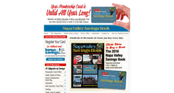 Desktop Screenshot of napavalleysavingsbook.com