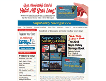 Tablet Screenshot of napavalleysavingsbook.com